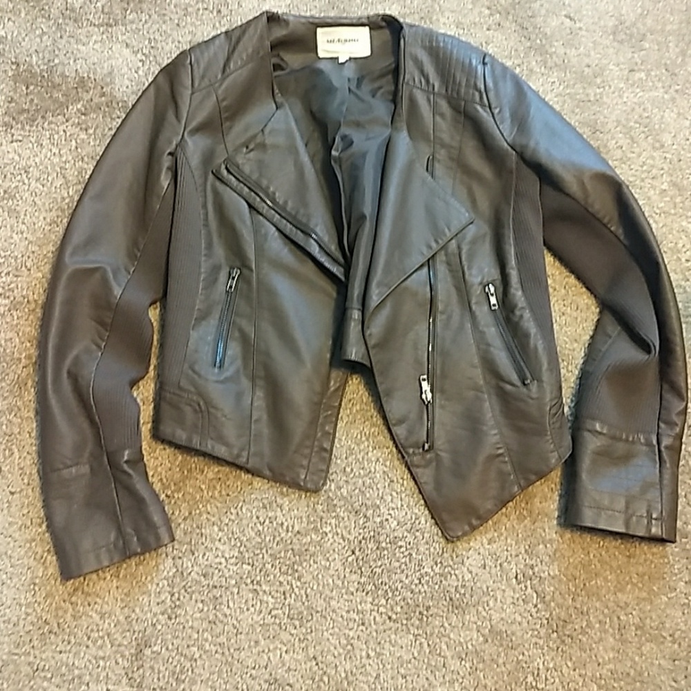 Thread supply moto jacket